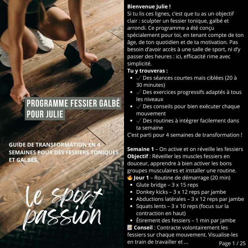 Conseils personnalisés en 24h
